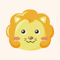 animal cartoon theme elements