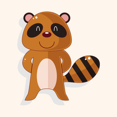 animal cartoon theme elements