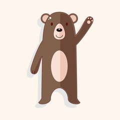 animal cartoon theme elements