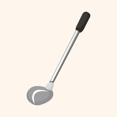 golf equipment theme elements