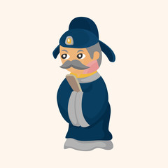 Chinese people theme elements