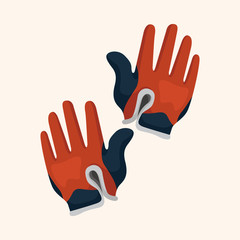 Bicycles equipment theme elements