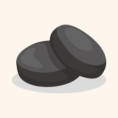 hockey equipment theme elements