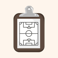 hockey equipment theme elements