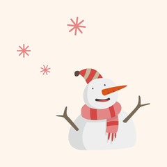 weather snowy theme elements