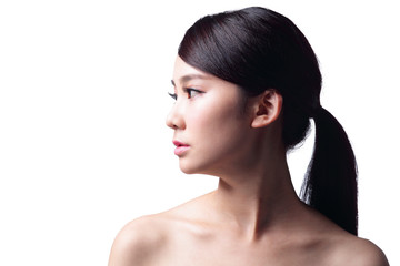 Obraz premium woman face skin problem