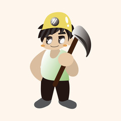 worker theme elements