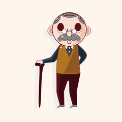 grandfather theme elements