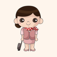 flight attendants theme elements