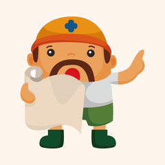 pastor and nun theme elements