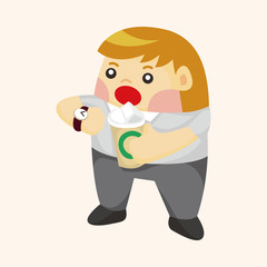 business people theme elements vector,eps