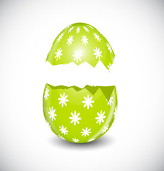 Beautiful Easter Egg Vector Illustration