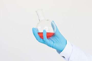 Chemist in the laboratory research and analysis, scientist conce