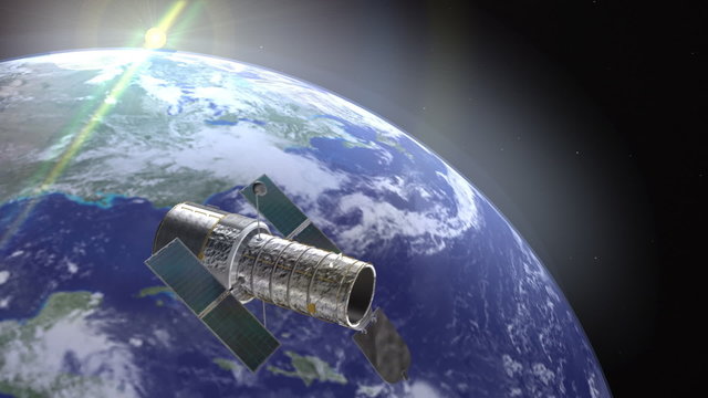 Hubble Space Telescope Animation