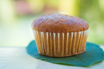 Banana cup cake