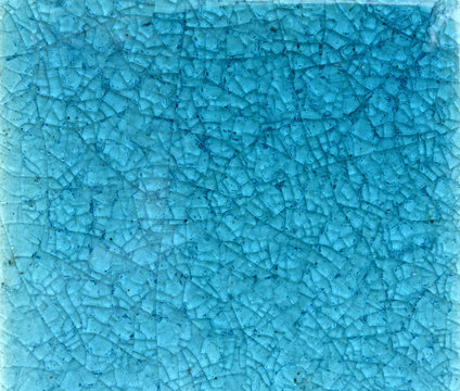 Blue crack texture tile