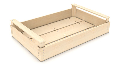 wooden crate