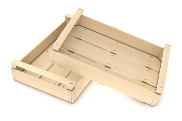 wooden crates