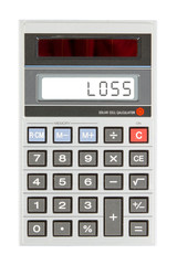 Old calculator - loss