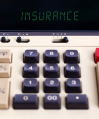 Old calculator - insurance