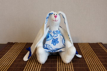 Soft toy. Hare.