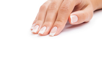 care for sensuality woman nails