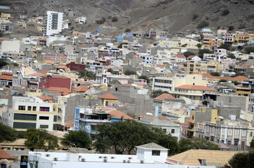 Fototapeta premium Sao Vicente : Hauteurs de Mindelo