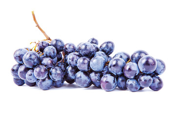 Grape on white background