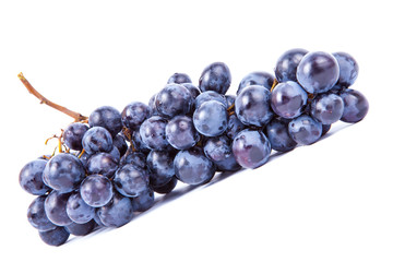 Grapes isolated on white background