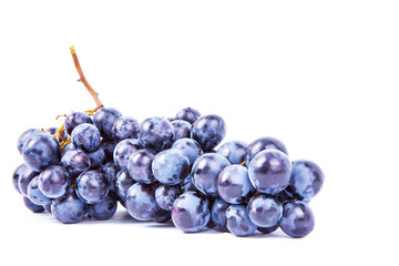 Grapes isolated on white background