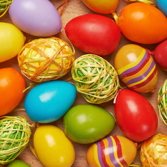 Multiple Easter eggs composition