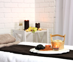 Place for relaxation in modern wellness center