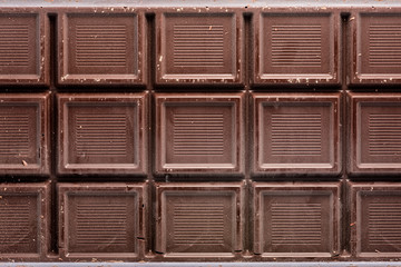 Dark chocolate bar