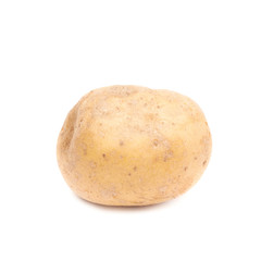 Fototapeta na wymiar Brown potato isolated
