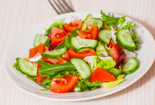 fresh vegetables salad