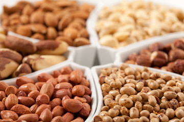 Dry fuits background