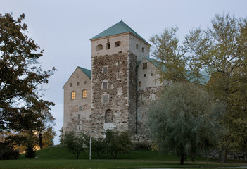 Fototapeta na wymiar Turku castle. Finland