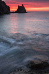 Seascape in Costa brava