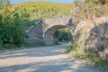 Fototapeta premium Railroad bridge in the Montagu Pass