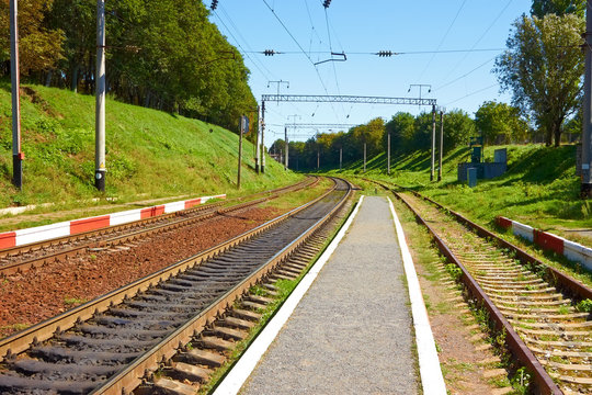 Infrastructure near railway station