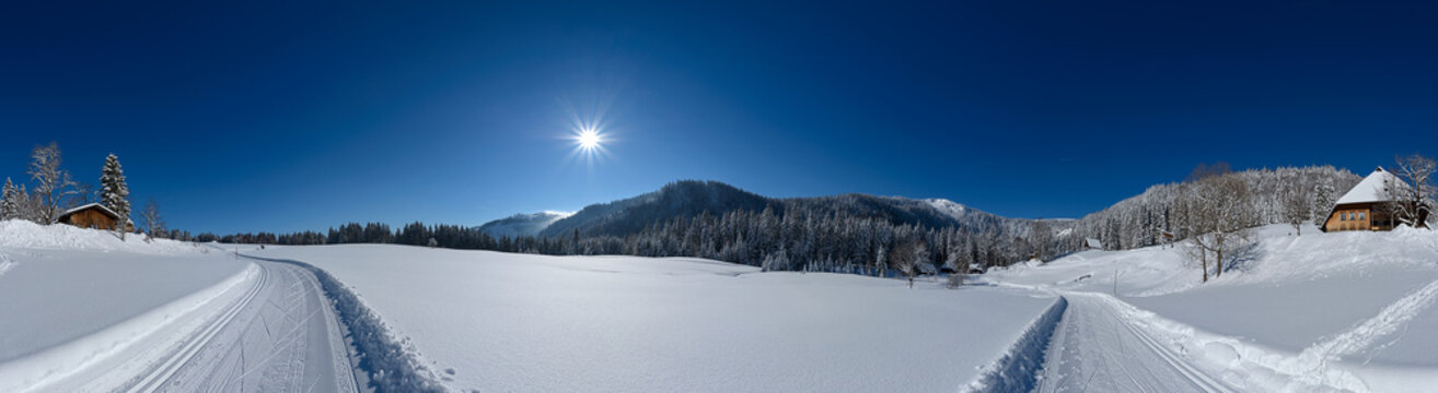 Winter Panorama 360&deg;