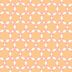 pattern illustration of abstract flowers