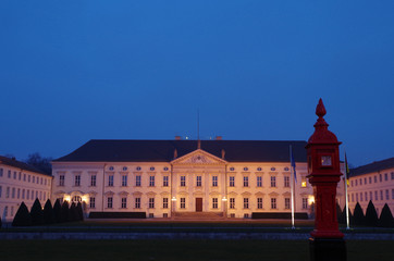 Naklejka premium schloss bellevue in berlin