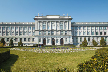 Obraz premium Mimara museum and public park in Zagreb, Croatia