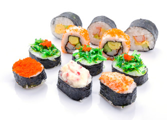 Sushi pieces collection