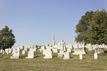 Graves at Arlington National Cemetery, Virginia