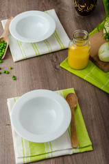 Preparing spring soups