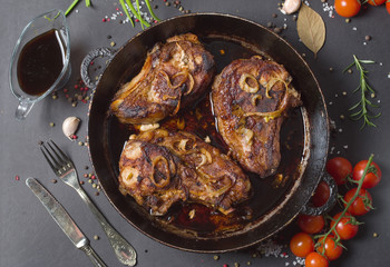 grilled steak