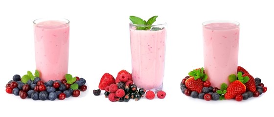 Smoothies of berries
