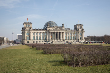 Fototapeta premium Reichstag - Bundestag , Berlin, Deuschland
